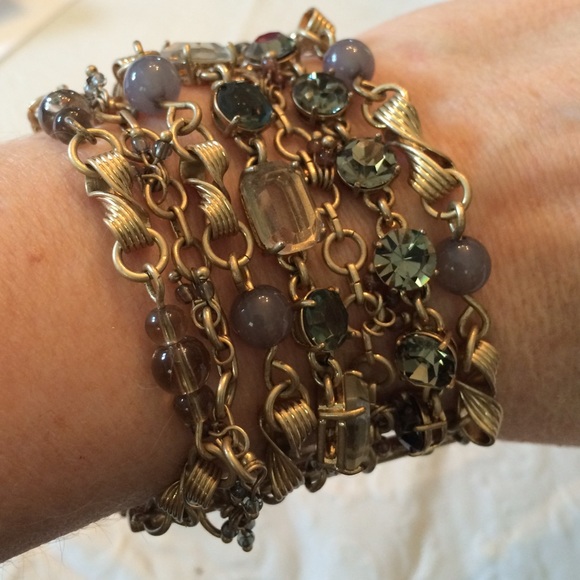 Banana Republic Jewelry - Banana Republic Mixed Stones Bracelet